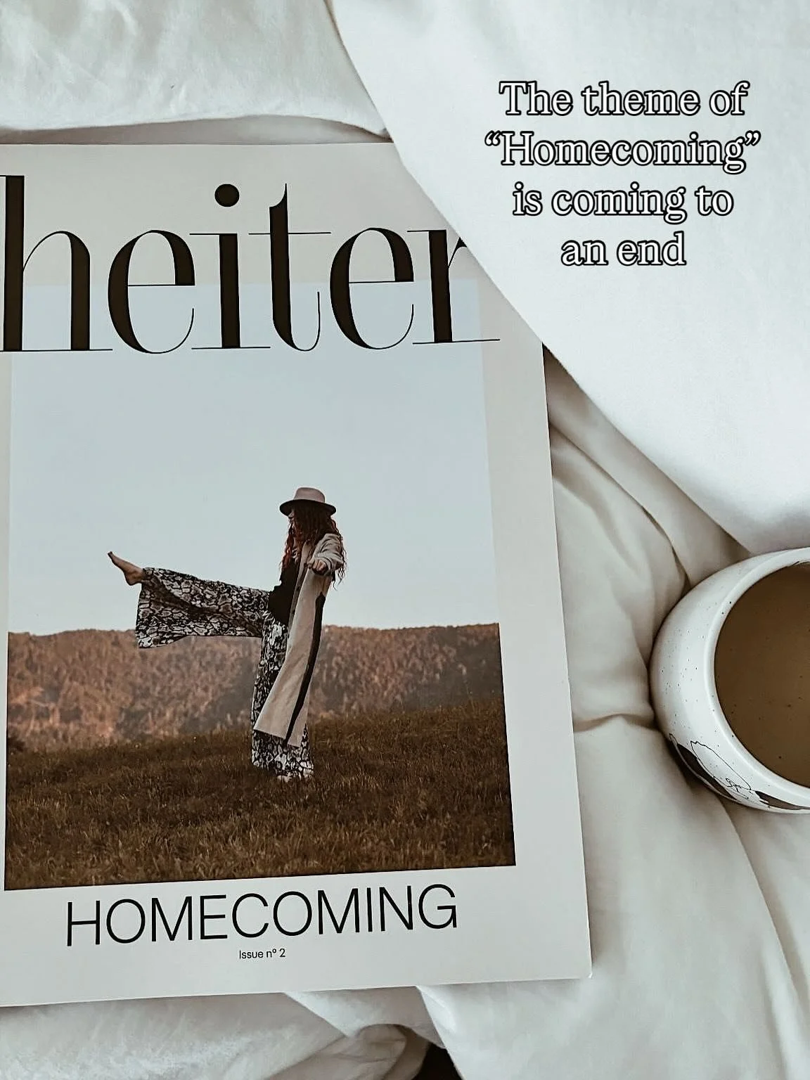 Our theme of &ldquo;Homecoming&rdquo; is coming to an end and we here at heiter would like to celebrate that with one more event &mdash; next week in London. Will you join us? 

I cannot believe it&rsquo;s been a year since we moved back to the UK an