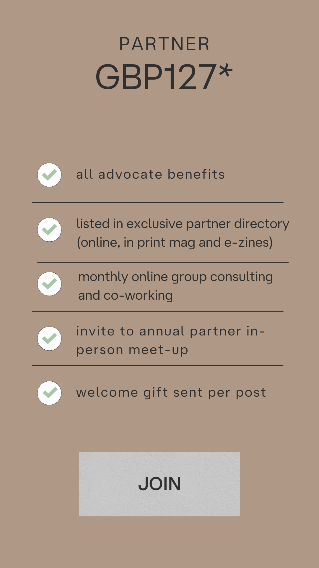 Become a Heiter Society Partner