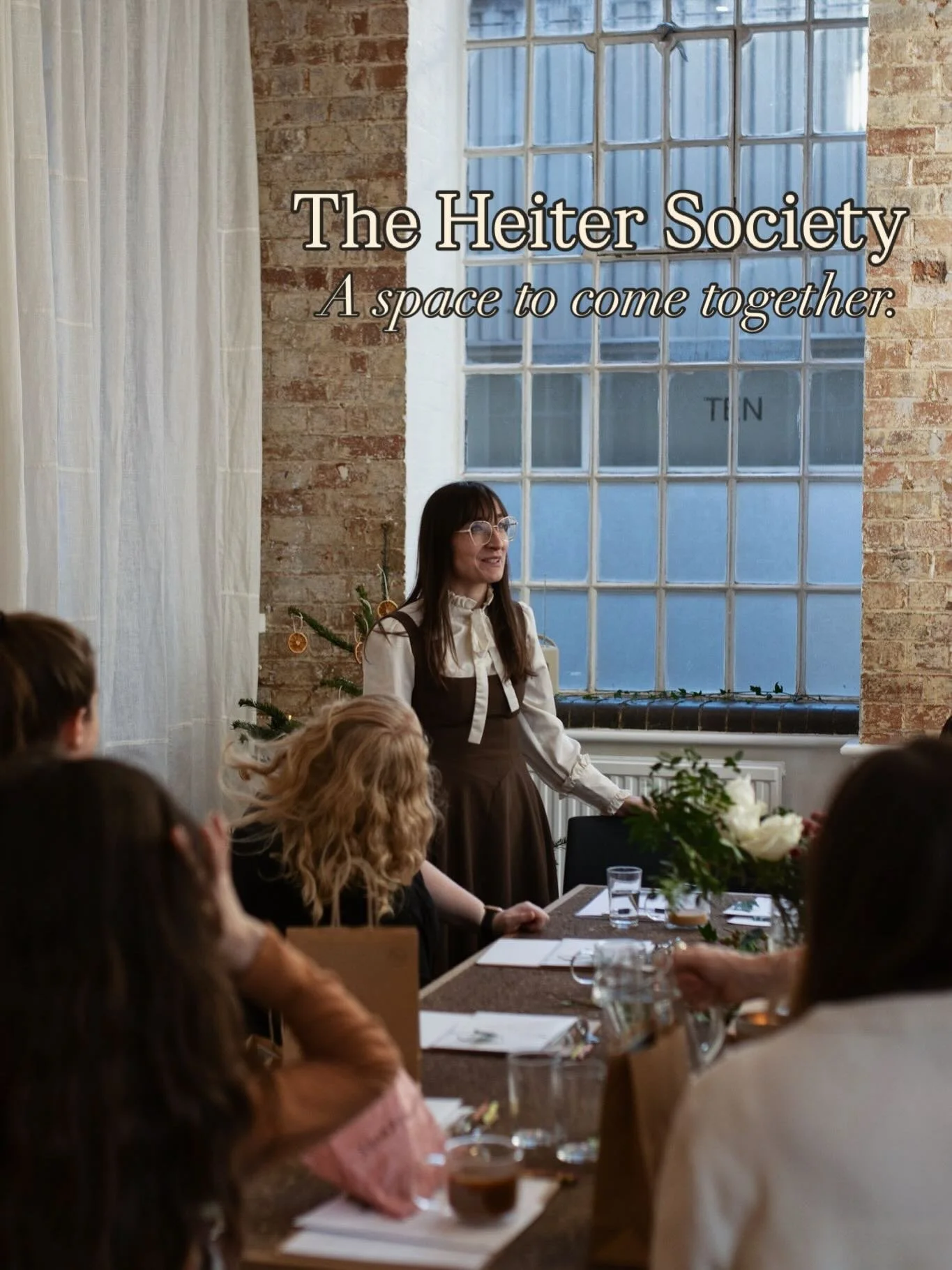 The Heiter Society was created because I didn&rsquo;t want the feeling to end with the magazine.

I wanted a space where we could come together as a community. A place for conversations, shared rituals and wellbeing, creative growth, and real connect