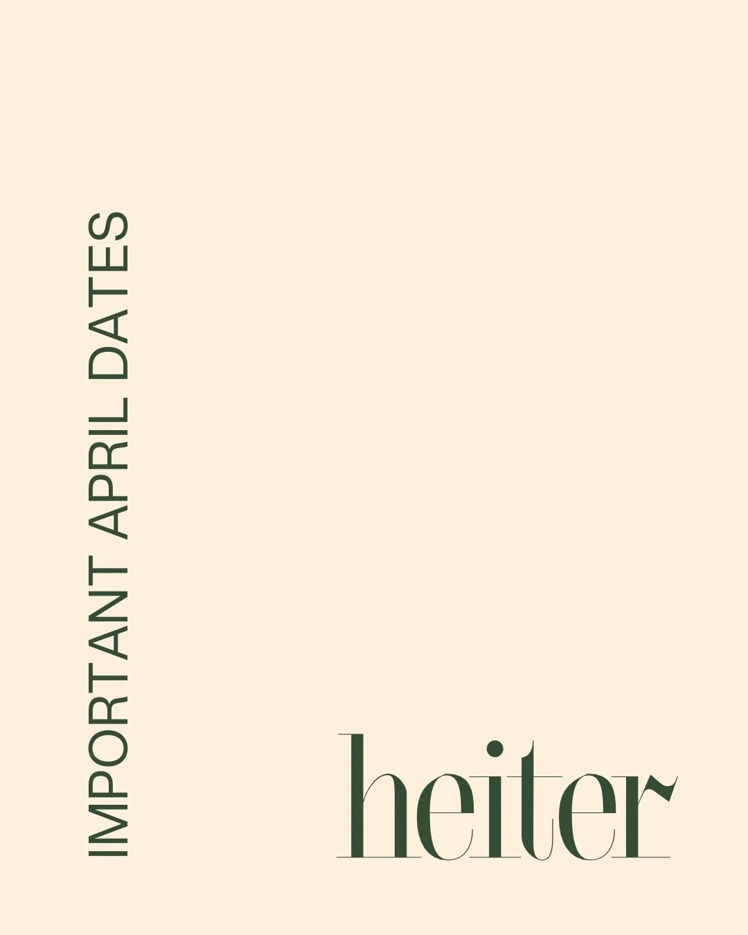 JOIN US THIS MONTH:

Wednesday, 8th of April at 7pm UK time | 8pm CET: Heiter Session - &ldquo;Ricamoripario&rdquo;, an embroidery mending workshop with @uffadele 

9th-21st of April: 
Leading up to Fashion Revolution Week, we&rsquo;re going to host 