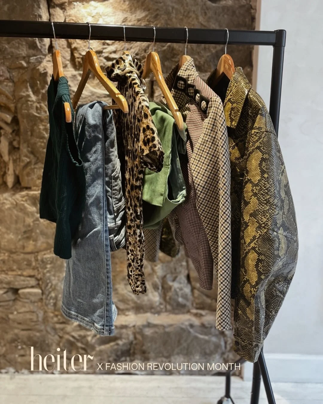 It&rsquo;s Fashion Revolution month and here at heiter, we would like to take the opportunity to talk about something we&rsquo;re passionate about: rewearing and prolonging the life of the clothing you love. 

You might like the way a piece makes you