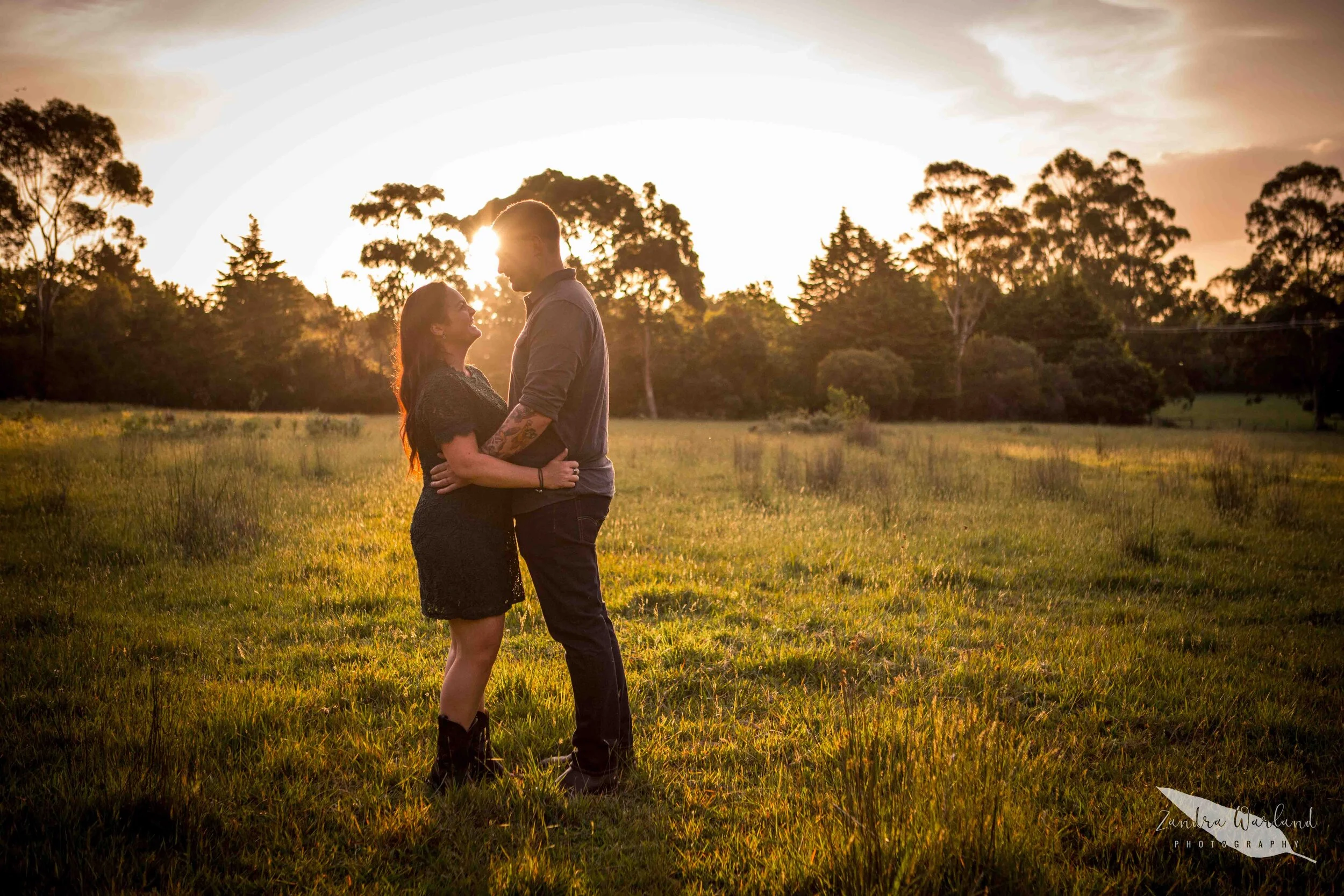 A Ture Blue Country Wedding - Nikki and James