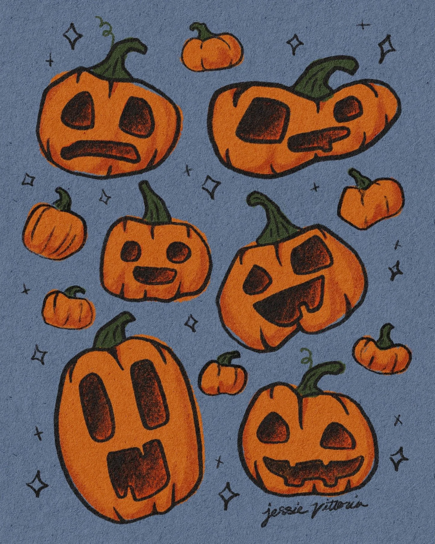 I have realized that summer is for fun in the sun, and winter is for cozying up and creating. 

I'll be working on new prints this winter to drop for 2026. Starting with Halloween! 👻