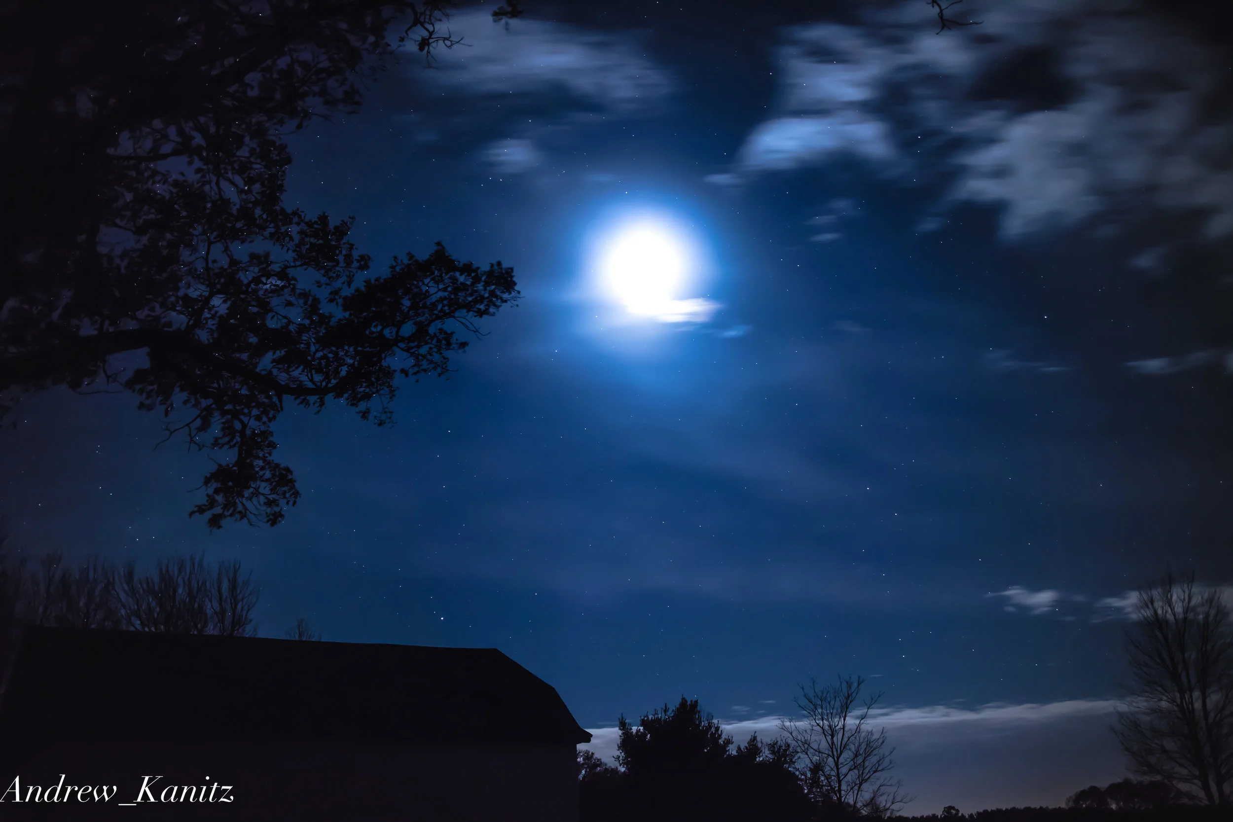 Moon and Stars