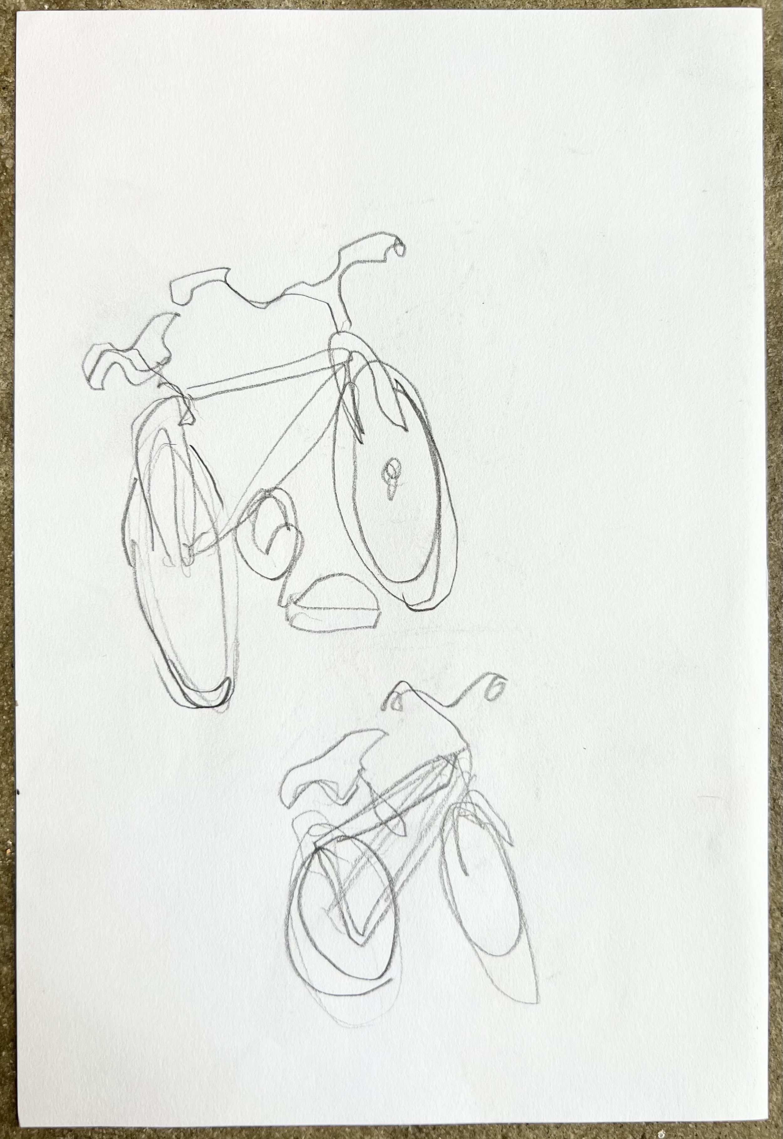 Bike study i (reverse of Bike study ii)