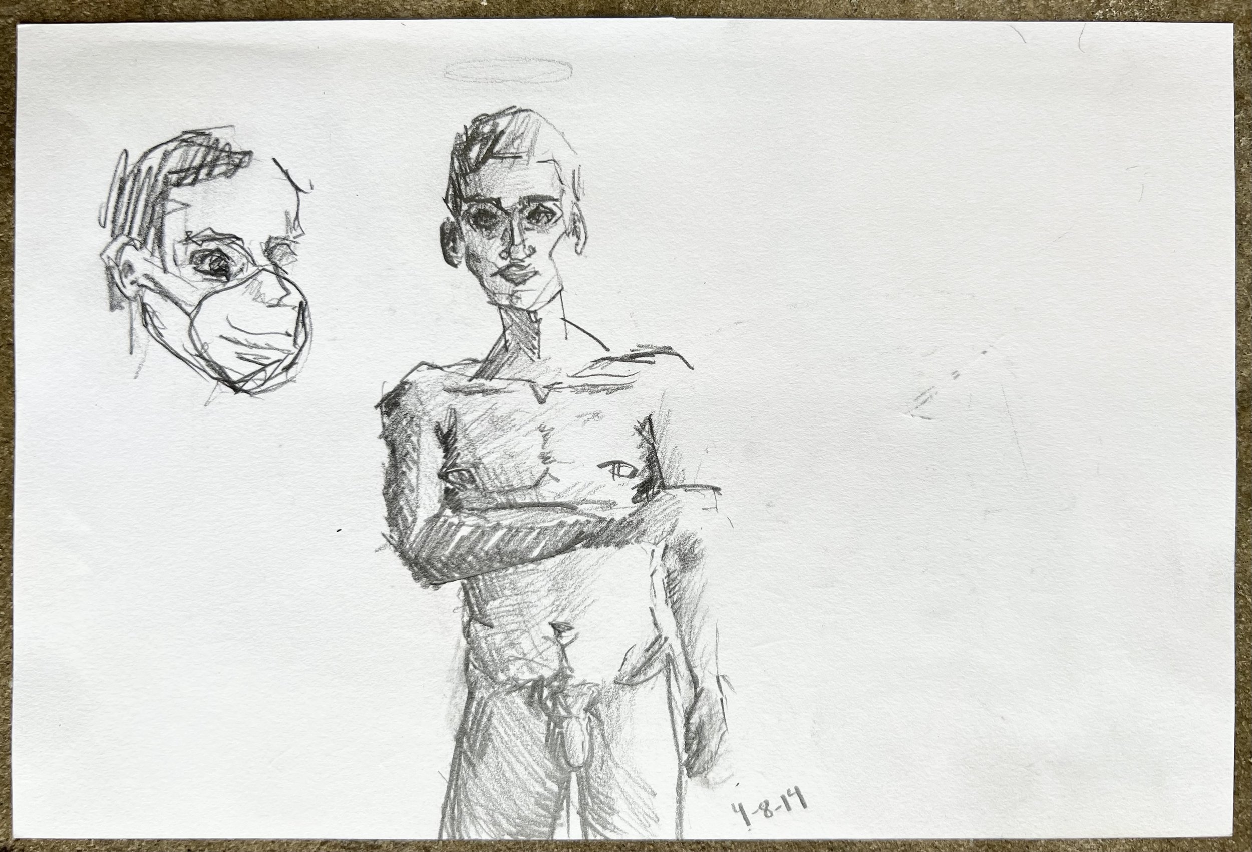 Male figure study iv