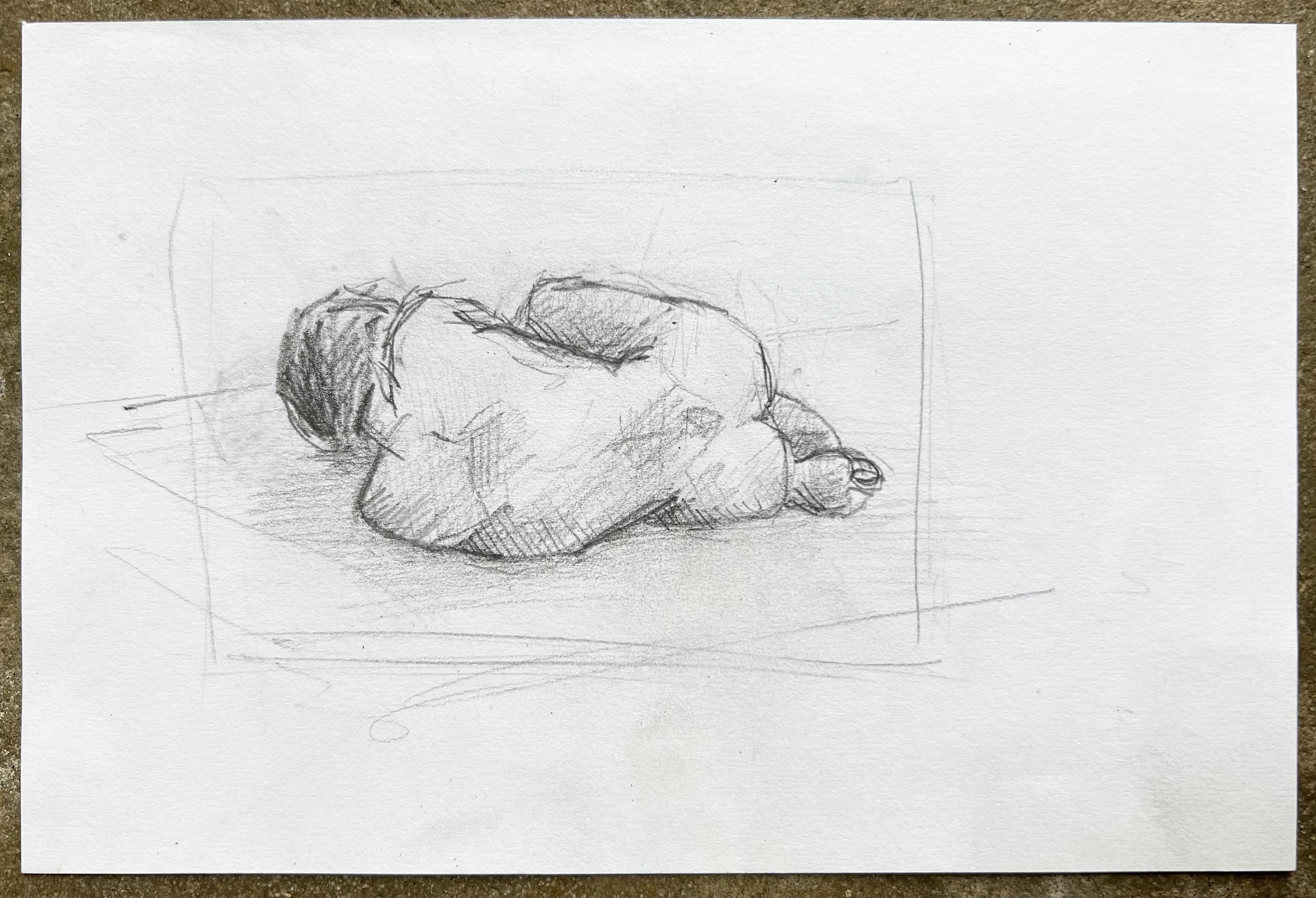 Male figure study v