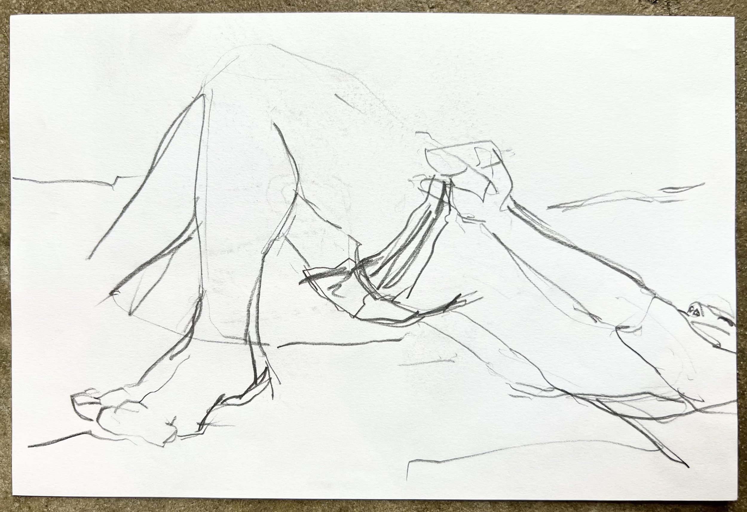 Male figure study vi