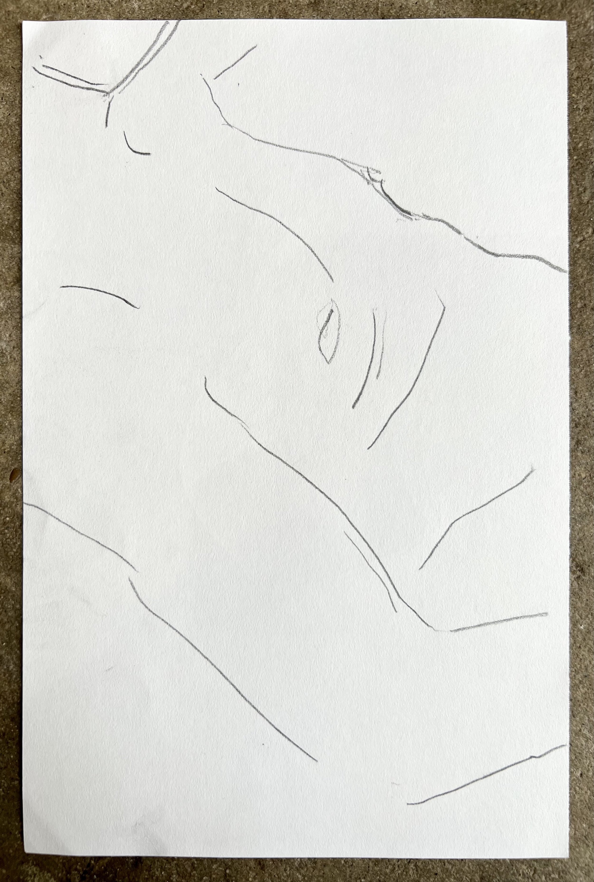 Male figure study ix