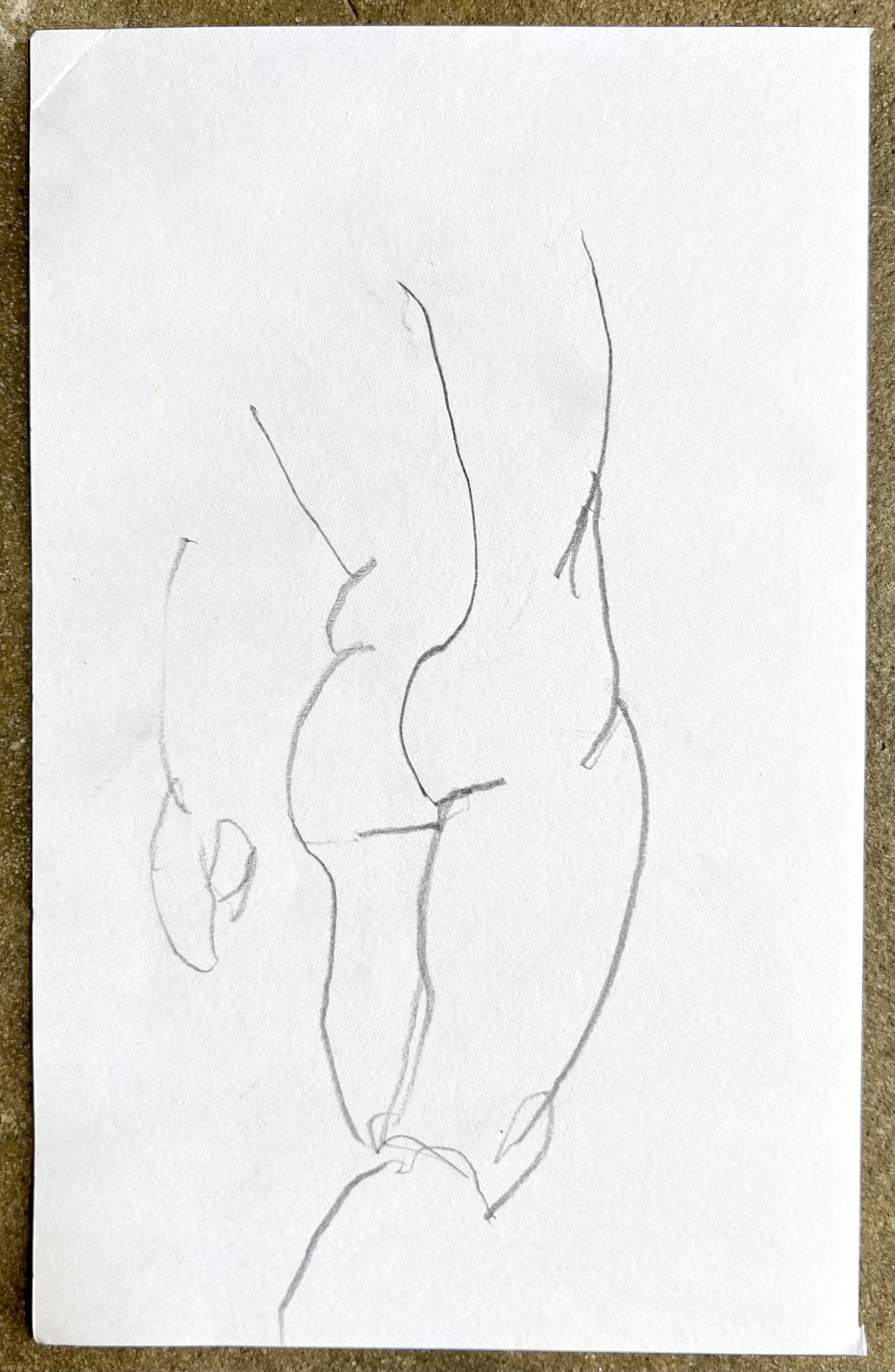 Male figure gesture ii