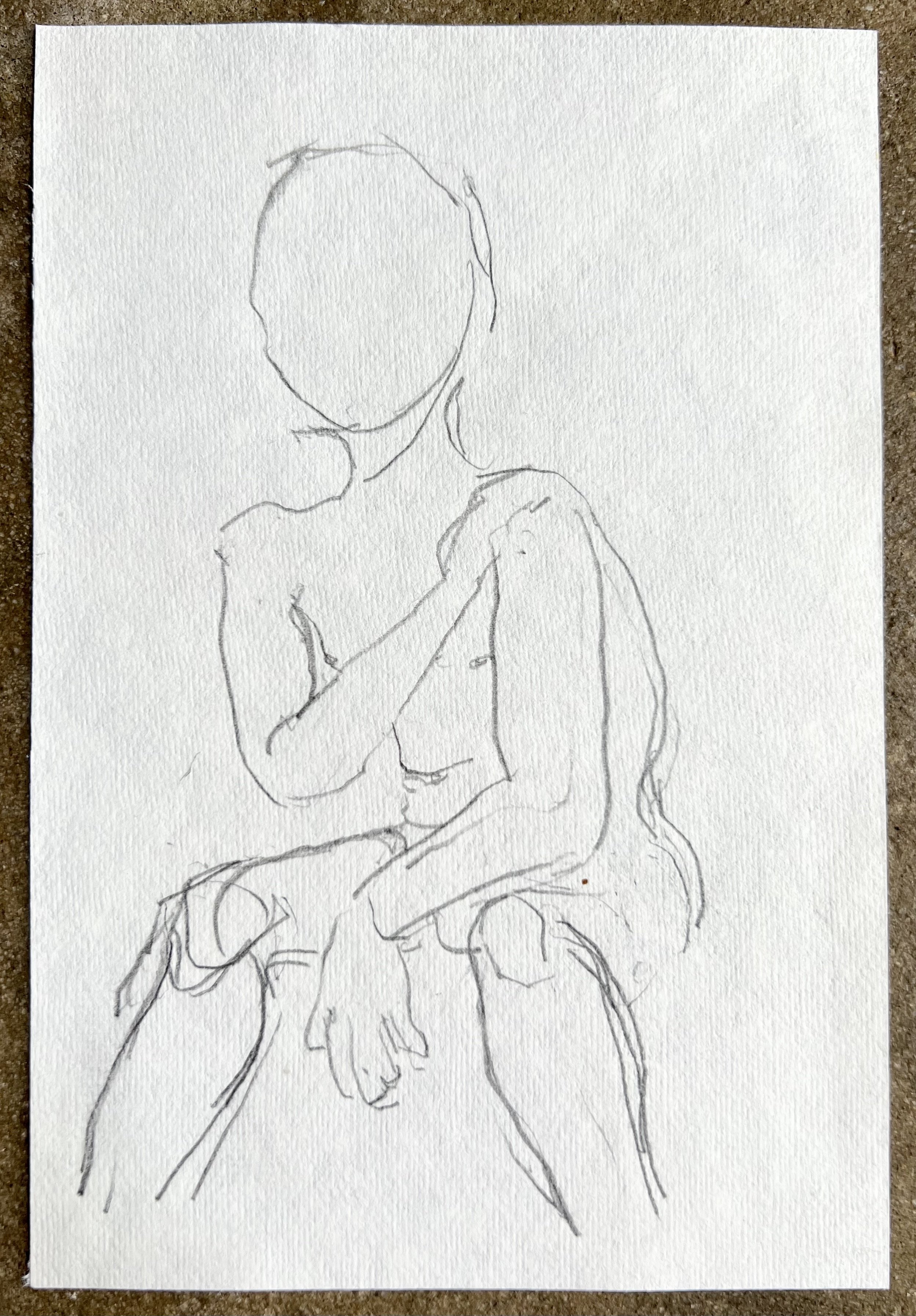 Study for 'Still tender' iii