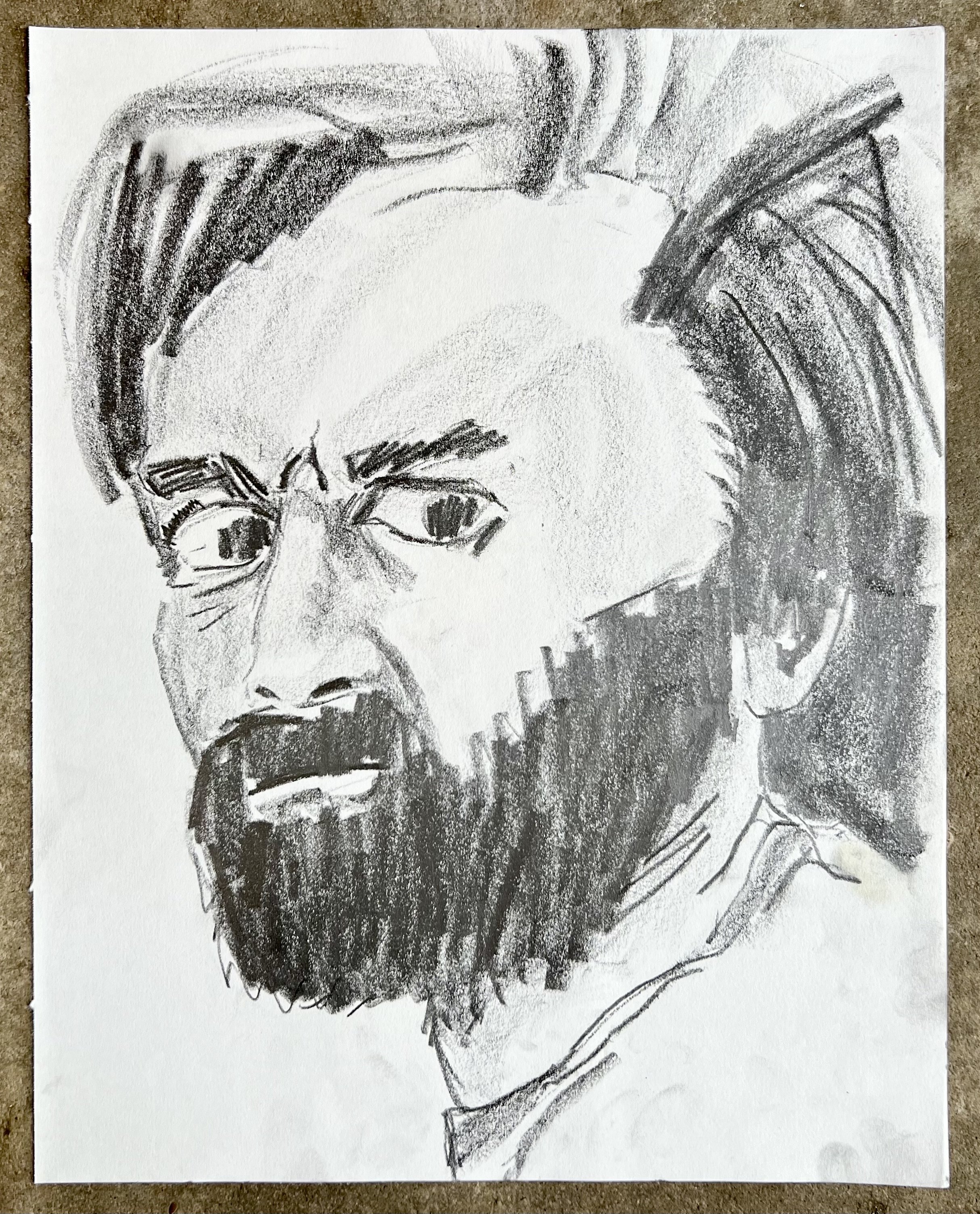 Study for Charles Manson