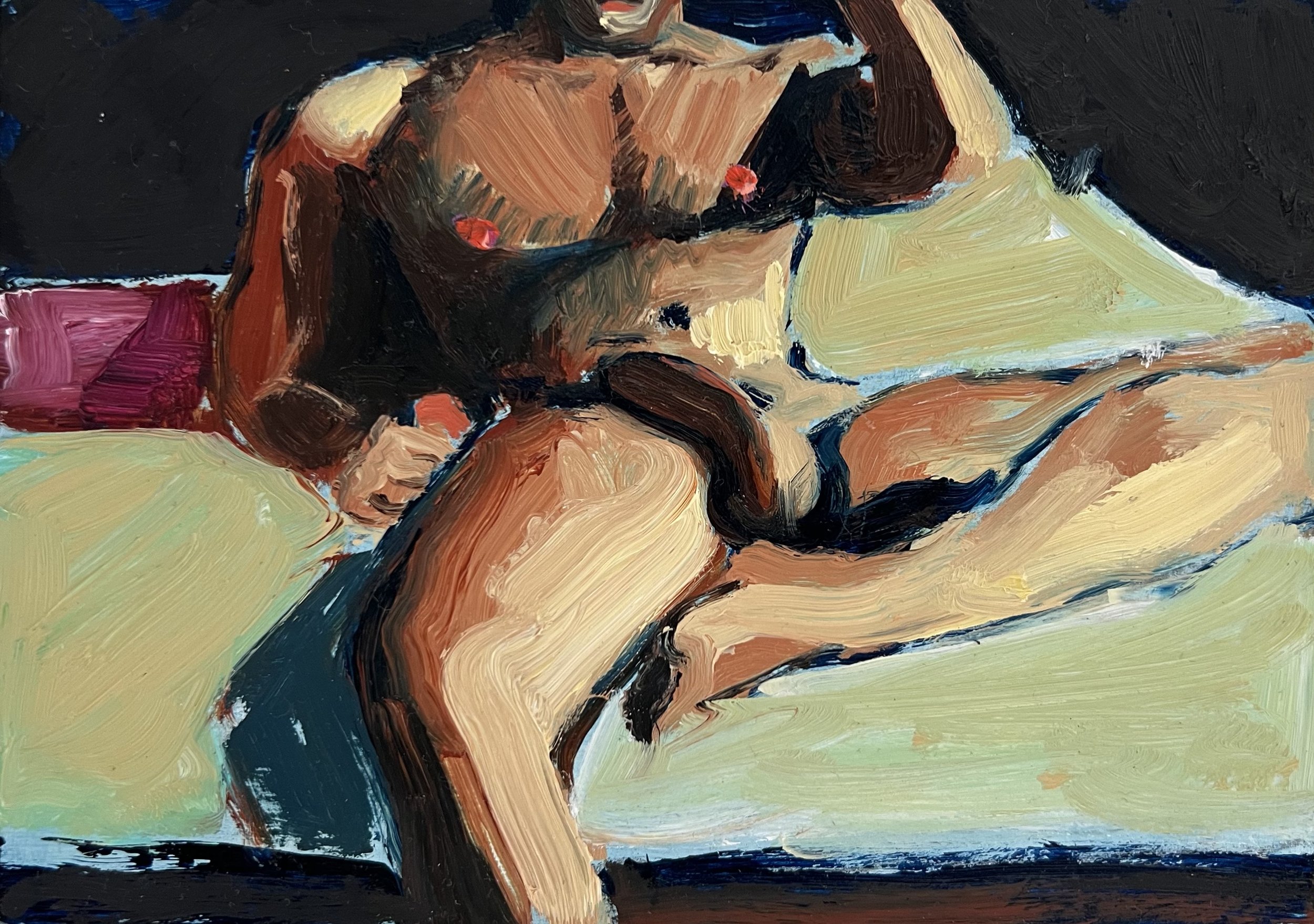 Nude portrait study ii