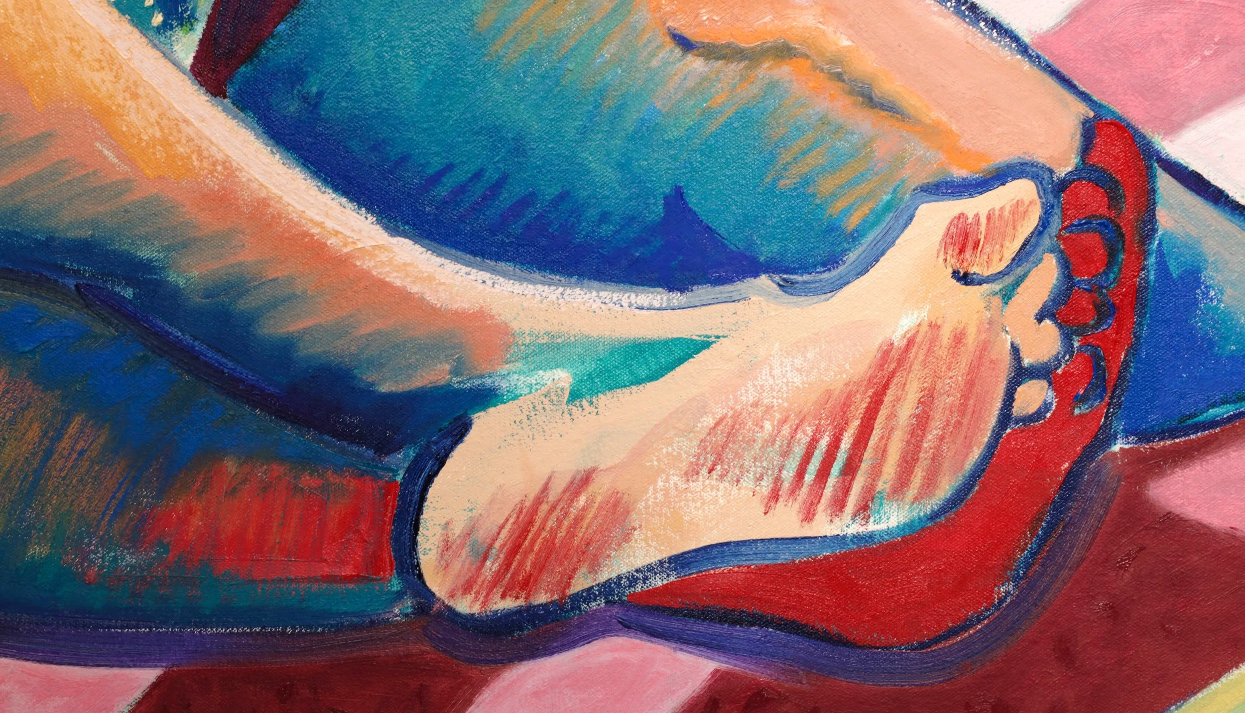 Boys in the sand (detail)