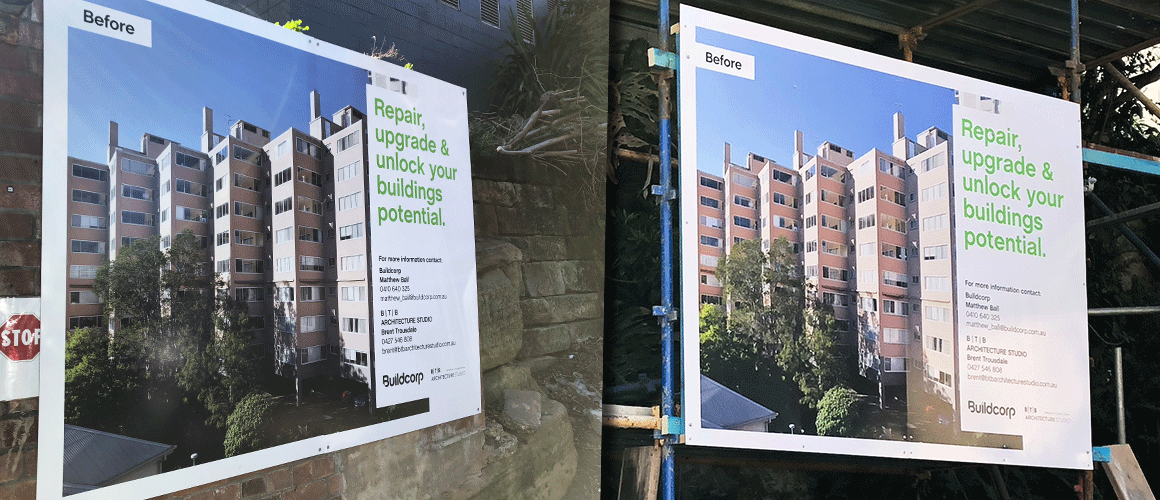 SCRIMWORKS_RIGID_ALUPANEL_PRINTED_SIGNAGE_BANNER_BUILDCORP_KIRRIBILLI.png