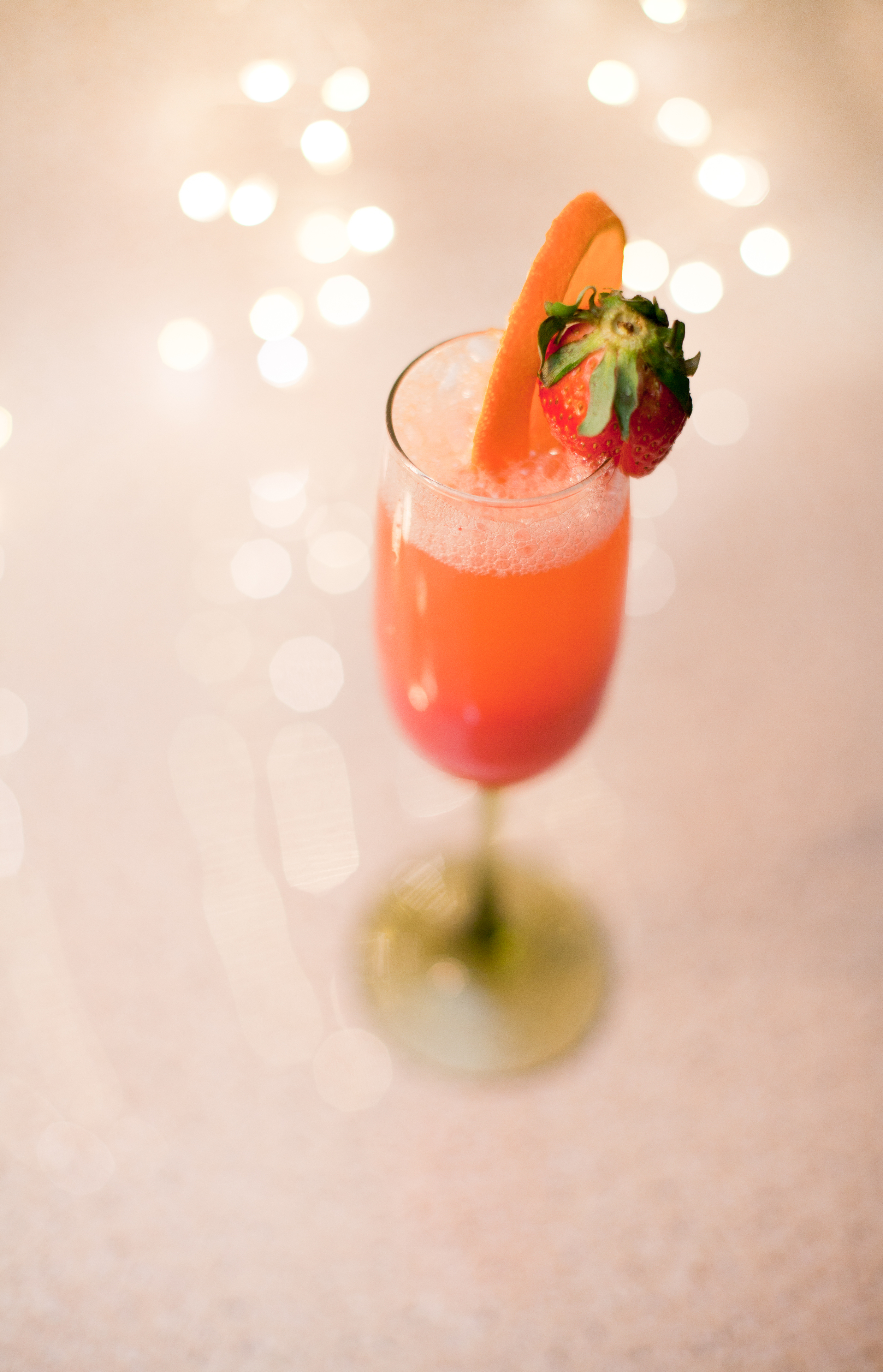 Strawberry Orange Mimosa