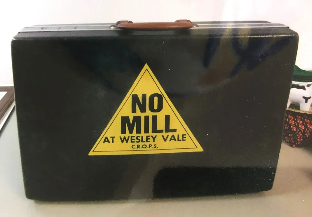 The Wesley Vale briefcase. 