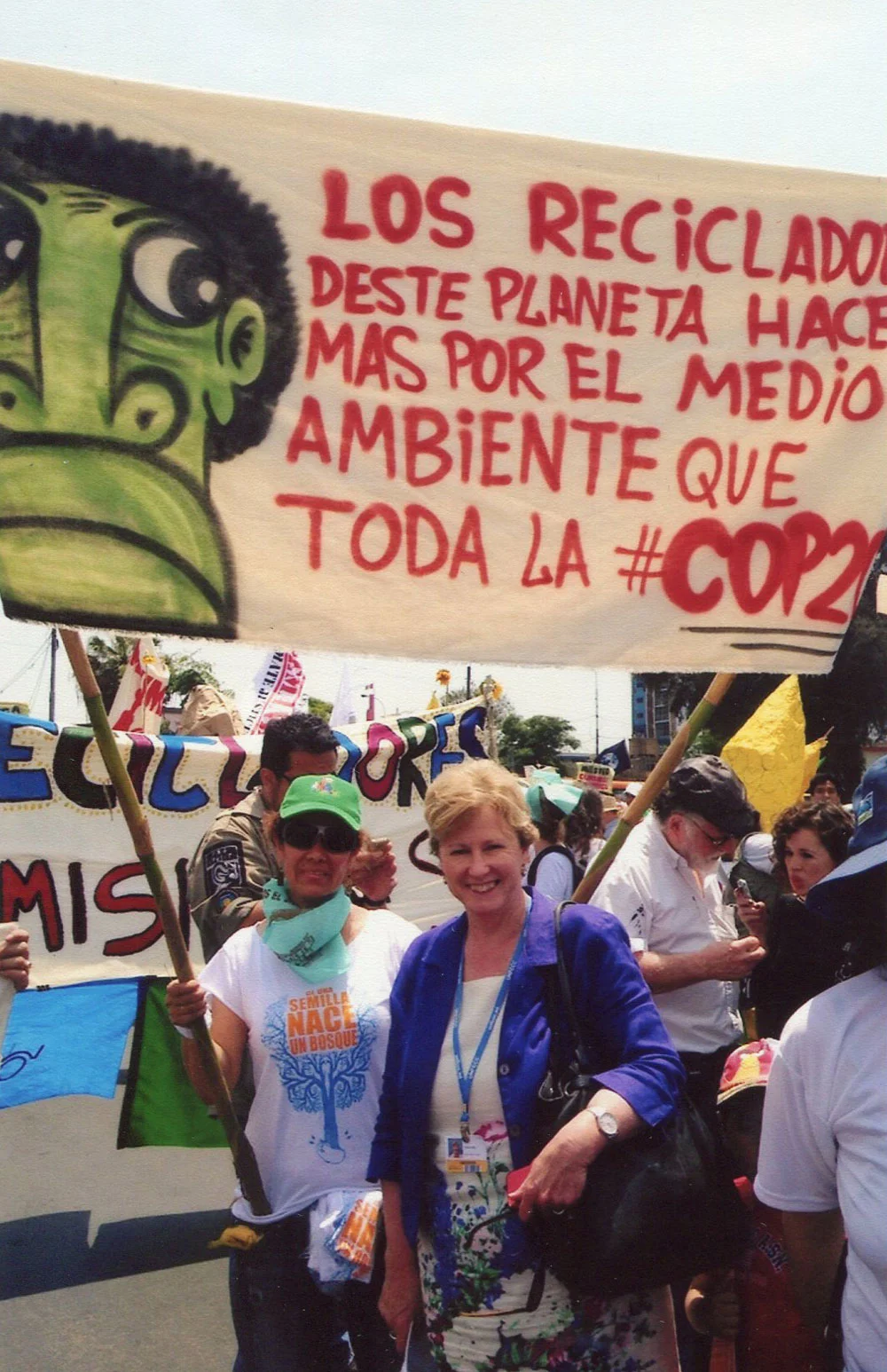 Climate March, COP 20 in Lima in 2014.