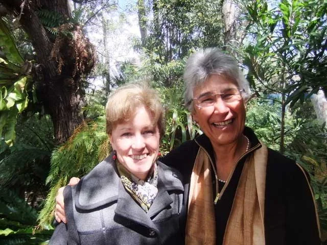 Christine with Yolanda Kakabadse IUCN President