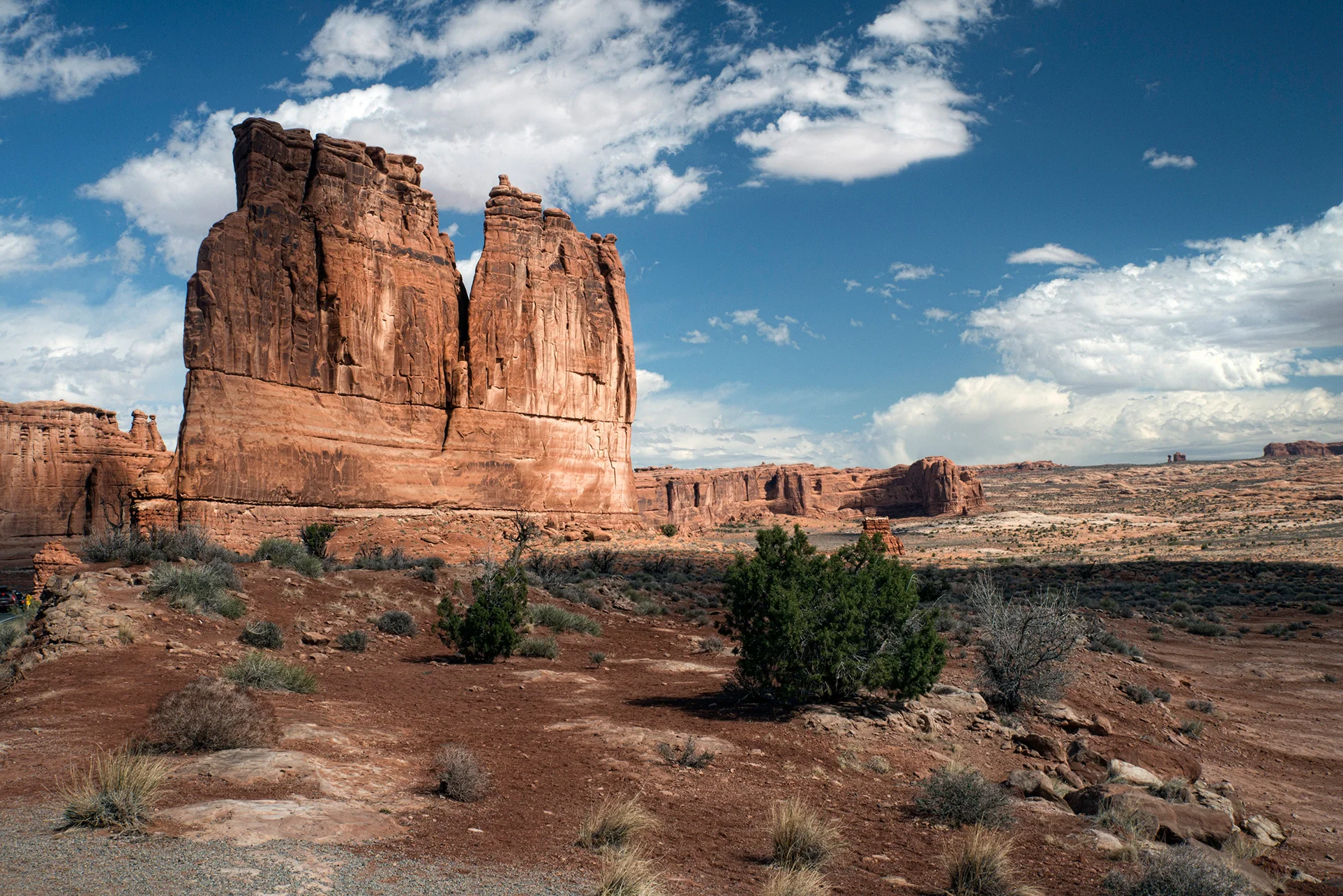 Courthouse Towers, Arches National Park, UT