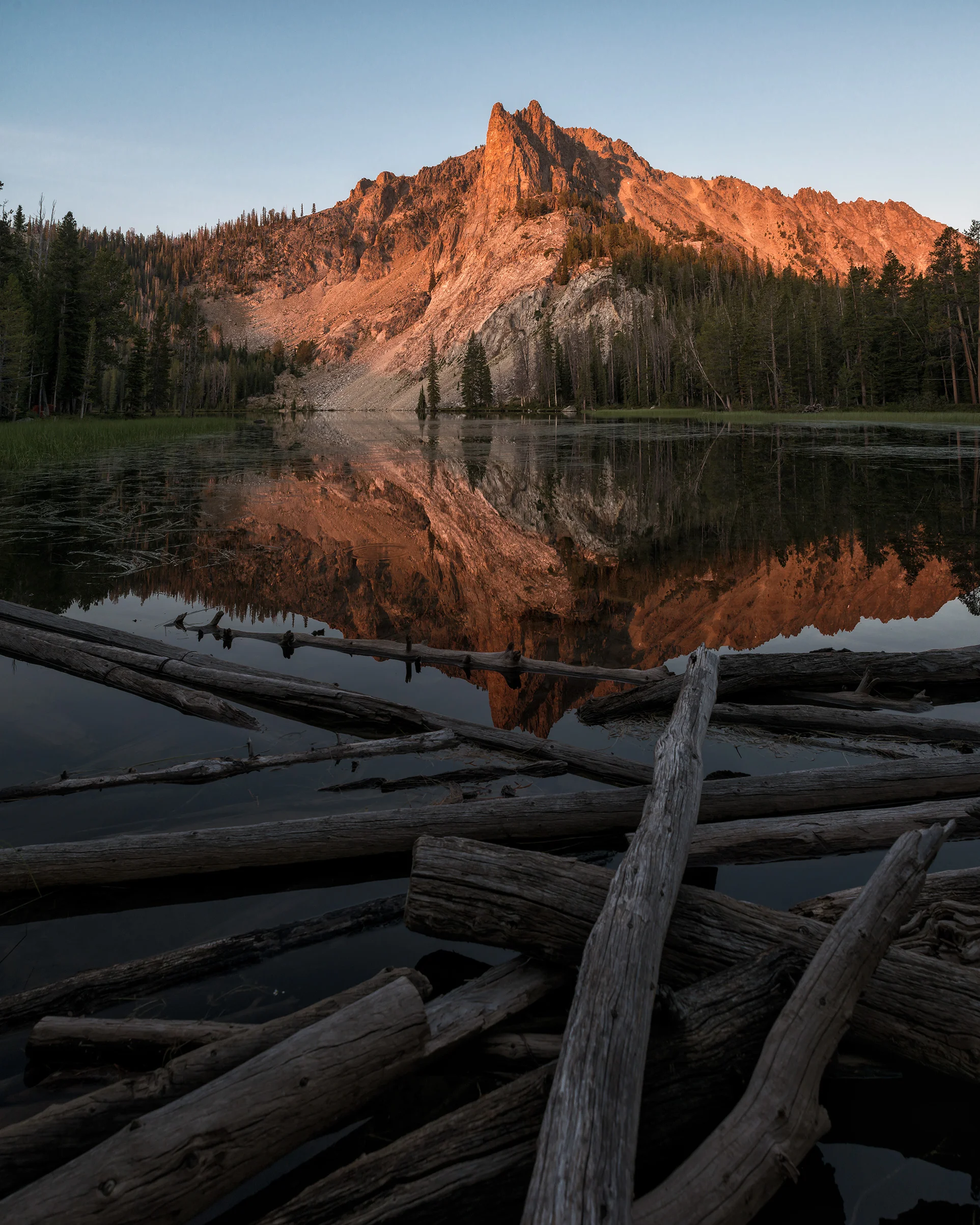 Hatchet Peak Alpenglow
