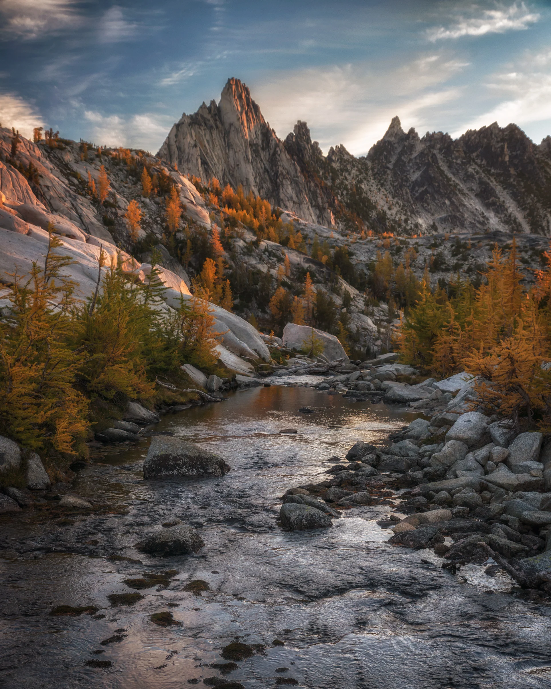 The River Runs to Prusik Peak