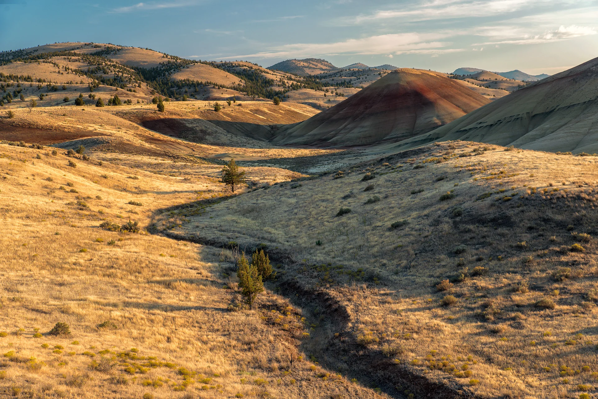 Golden Painted Hills