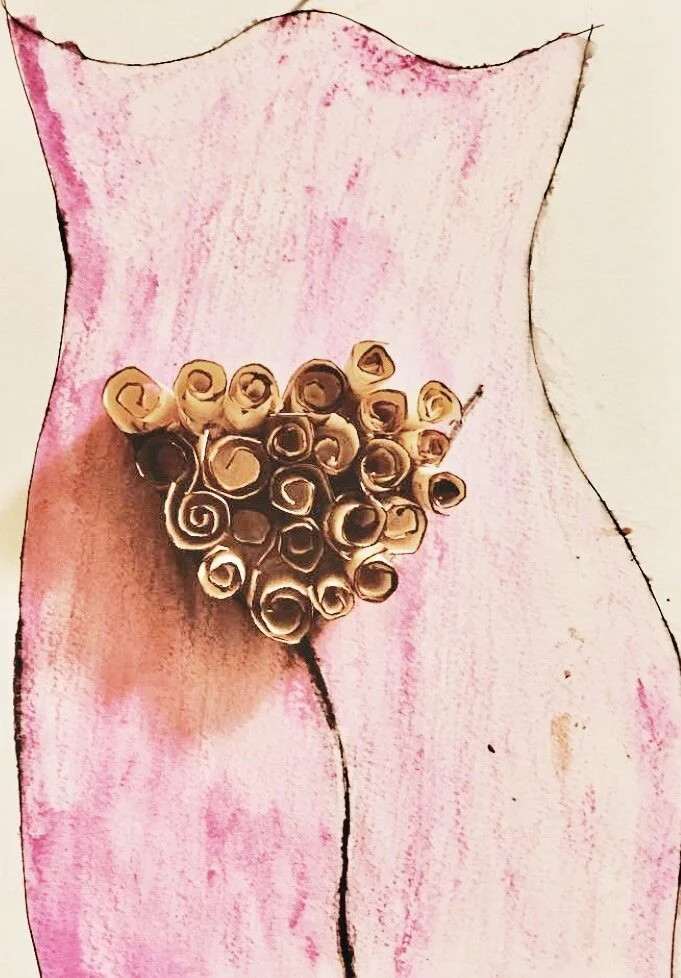 Water Color + Mixed Media 