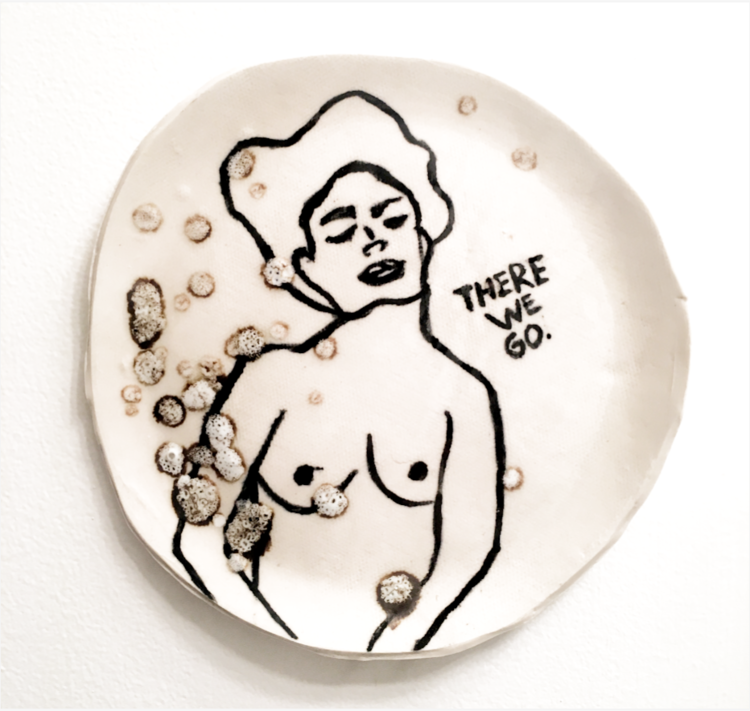 porcelain clay + glaze