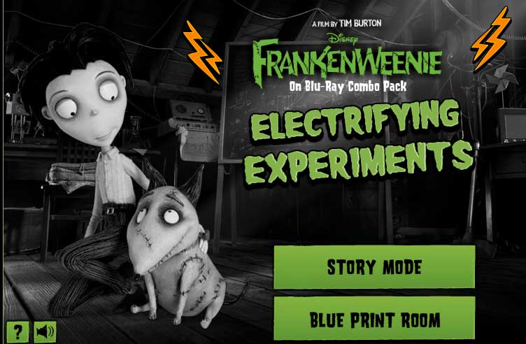 Frankenweenie Electrifying Experiements