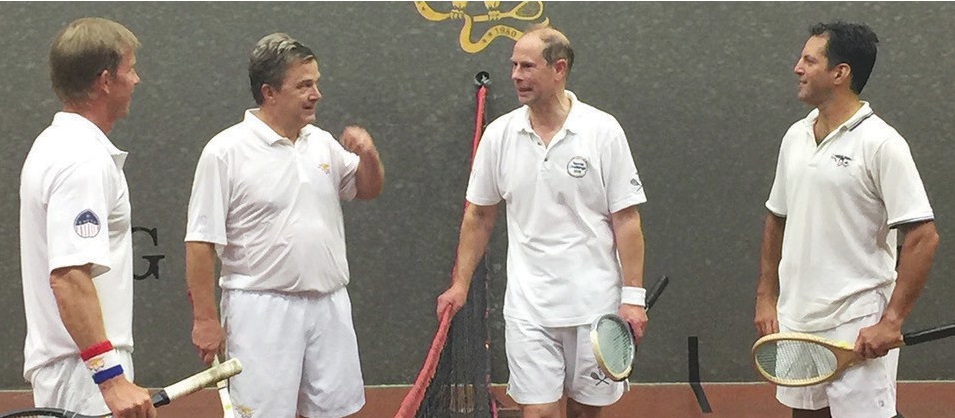 The players of that 45 minute match were Larry Phillips, Paul Weber, Prince Edward and Marc Lewinstein.