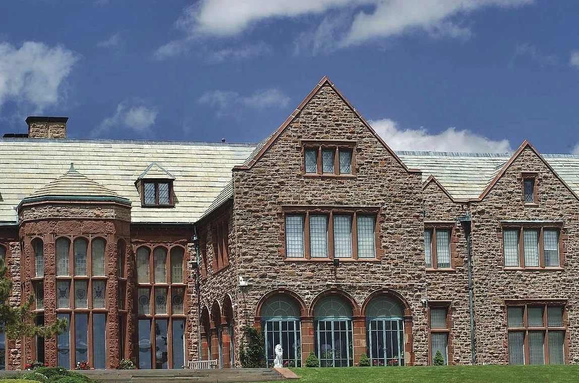 Rough Point, built in a baronial style from quarried stone, was the Dukes' home in Newport. Doris Duke's restoration foundation will celebrate its golden anniversary with many special activities.