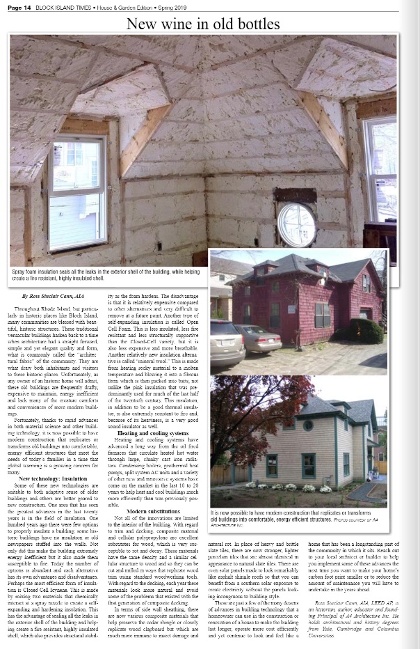 House & Garden, The Block Island Times 2019