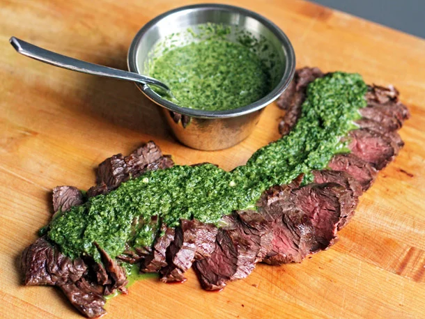 love chimichurri, i could bathe in it