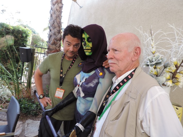 Brian Dobson and Alan Oppenheimer, the original Skeletor.