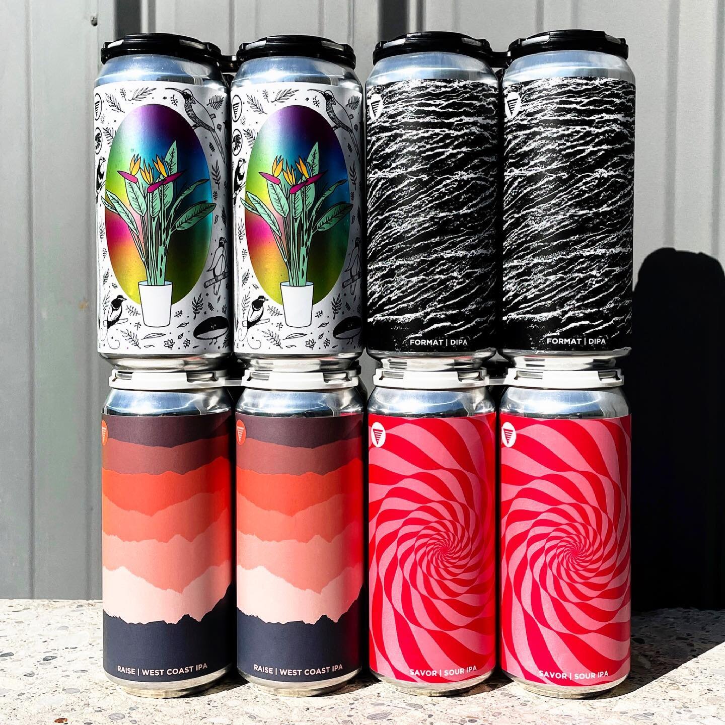 CAN PRESALE TODAY (6/21) - MEMBERS 12PM (emailed link) / PUBLIC 5PM at homesbrewery.com
➖
🪴🌺🦜 BIRDS OF PARADISE (7.1%) FRUITED SOUR - collab with @horusagedales, $25/4pk (limit 6)
🪨🪨🪨
FORMAT (8%) DIPA - $20/4pk (limit 6)
🌄🌄🌄
RAISE (7%) WEST 