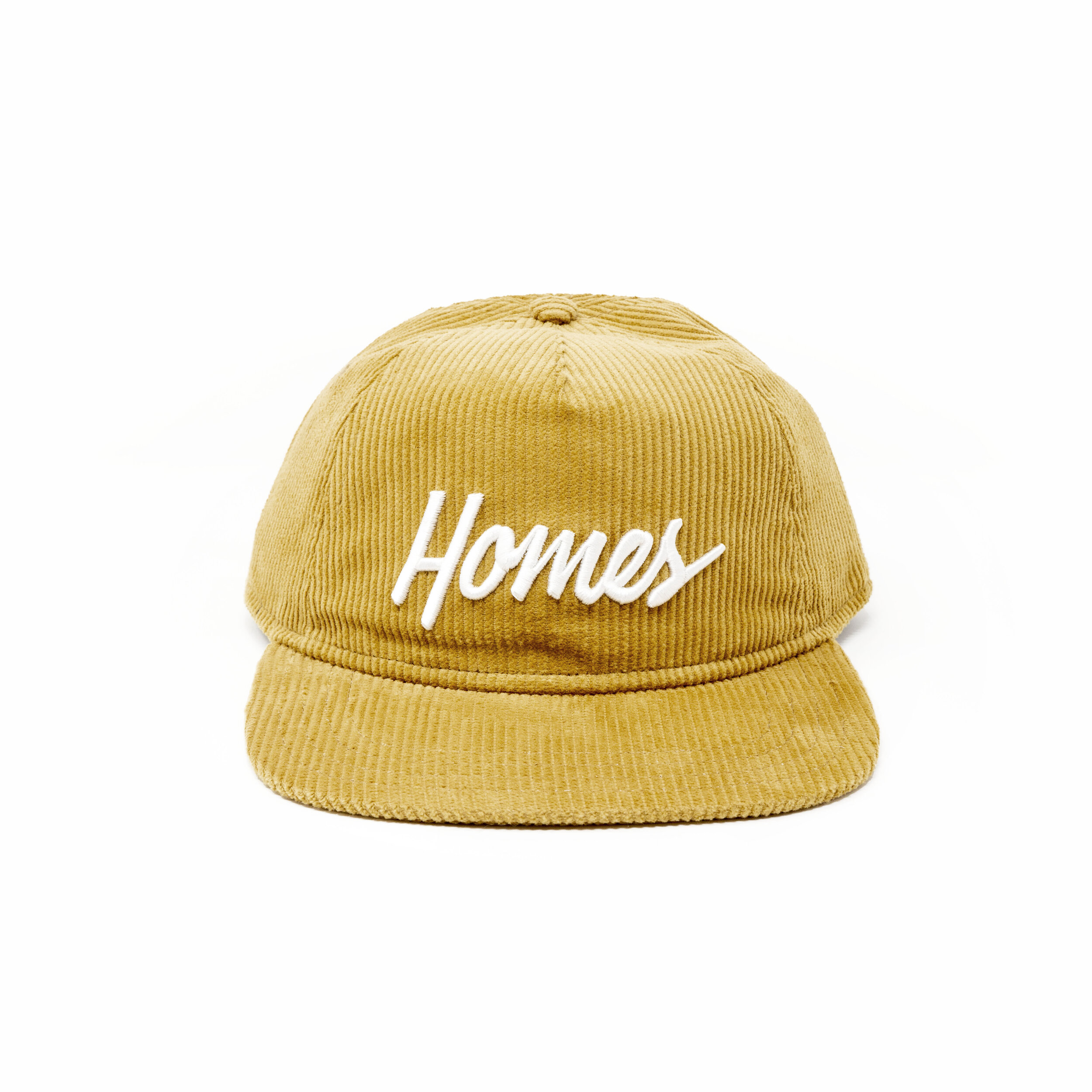 HOMES 5 Panel Corduroy Hat - Camel — HOMES Brewery