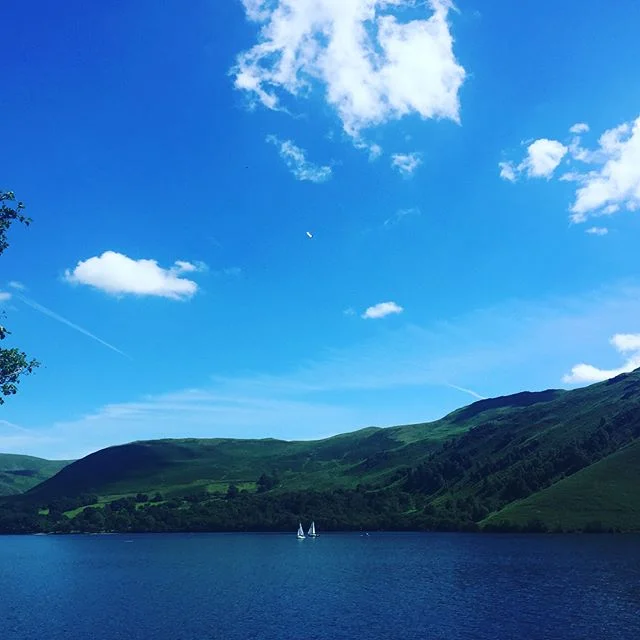 The horrible weather followed us from Scotland down past Hadrian's Wall and well into the Lake District.