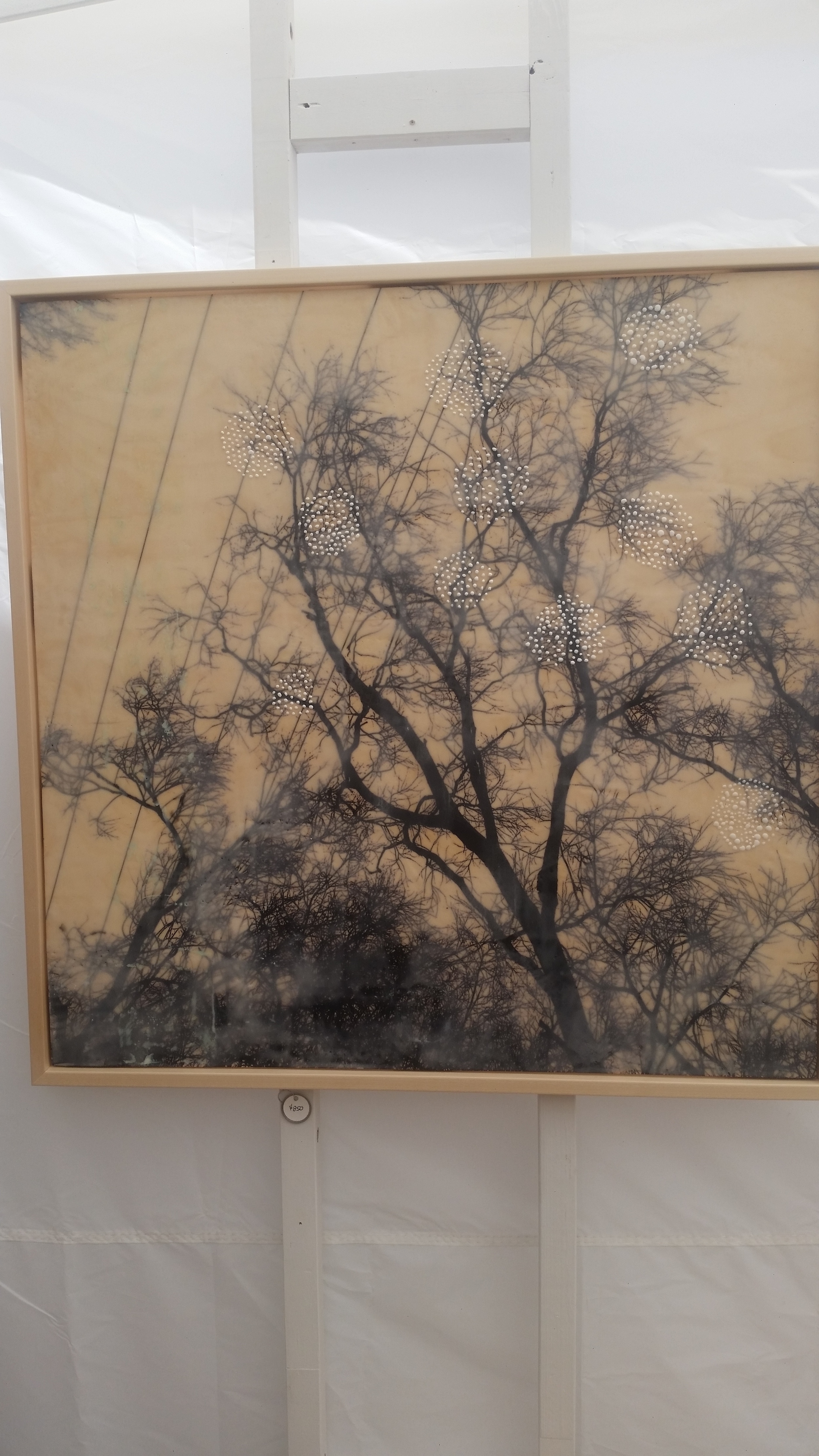 Artwork by Sandy Middleton Photography, encaustic mixed media