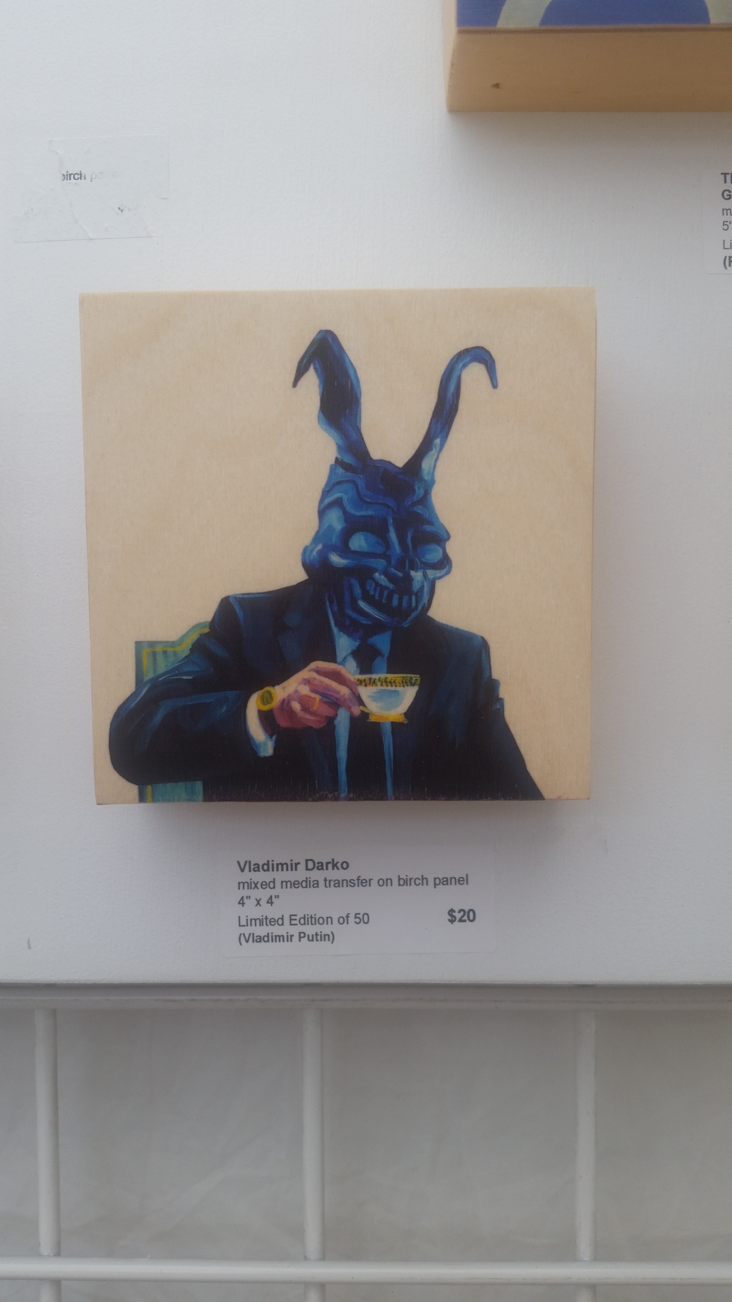 Tony Taylor Art These works replace the faces of leaders and corporate representatives with those of animals that the artist feels reflects a truer sense of their character.