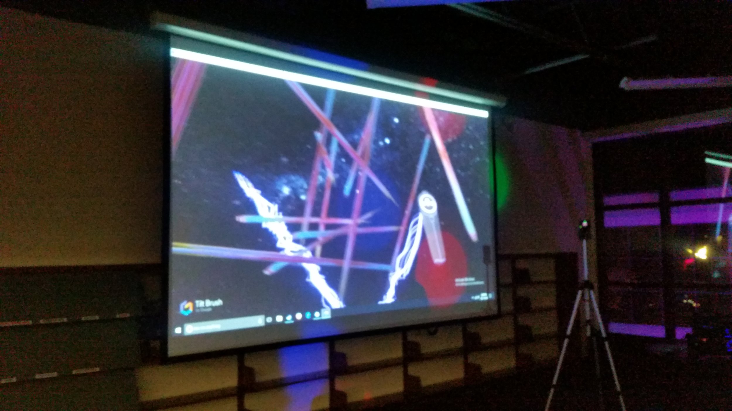 Google Tilt Brush in action