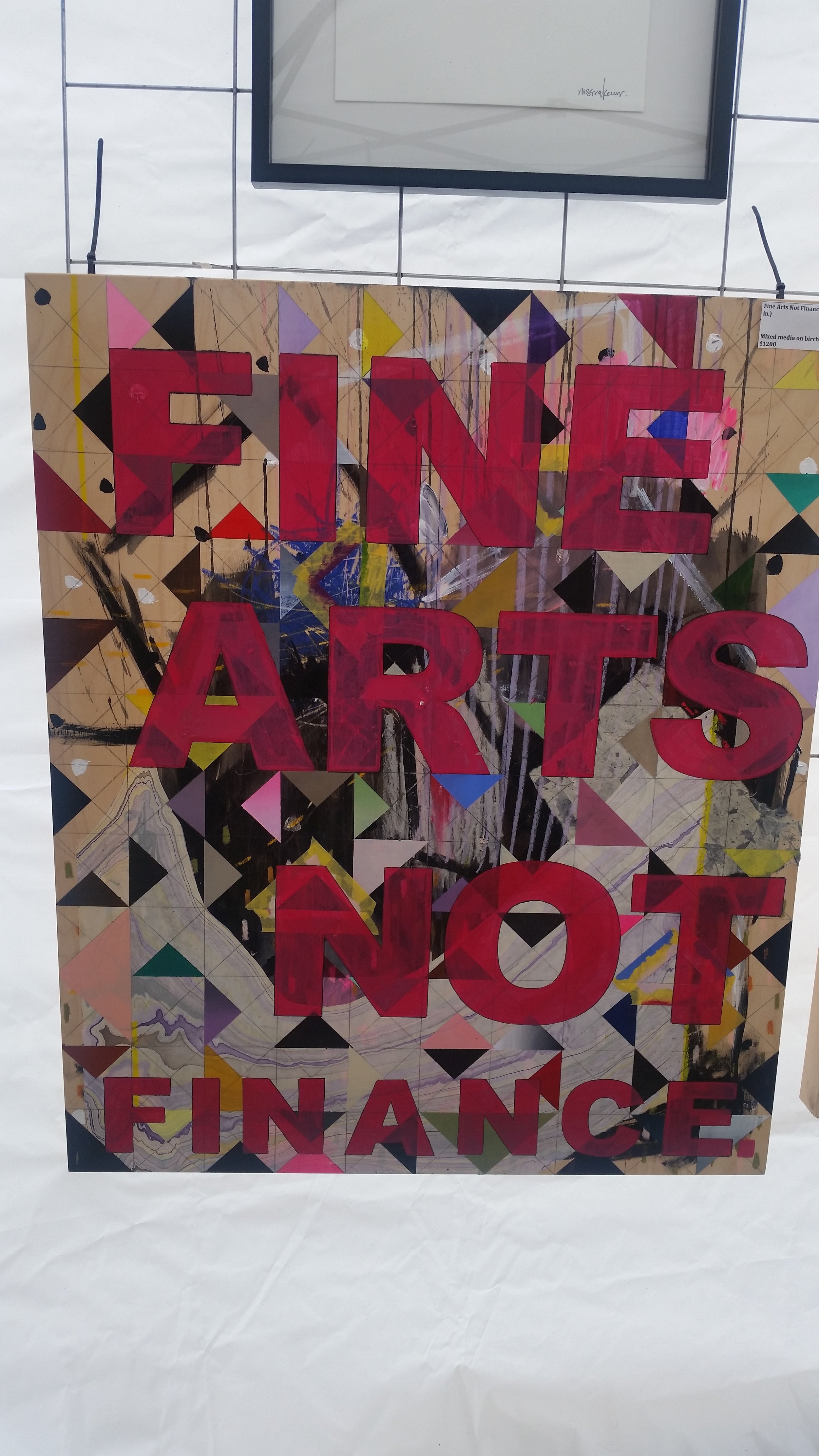 Work by emerging artist Russna Kaur