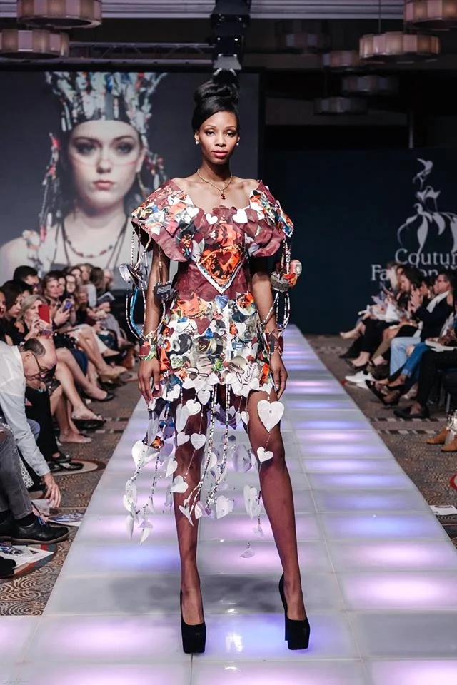 Dress by Emily Kramer. Model: Lindsey Kuehl