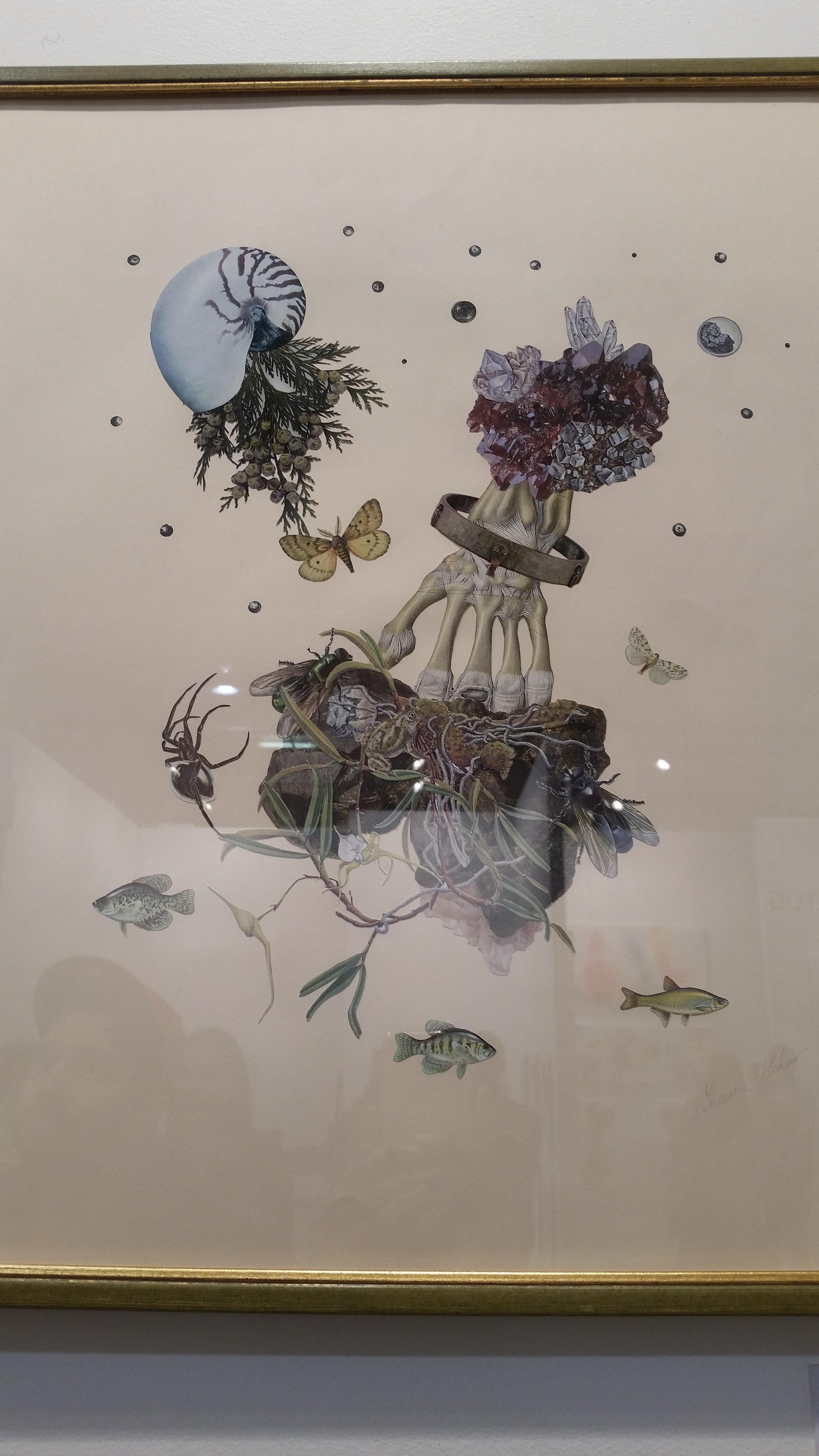 Fine art collage by Loraine Mohar