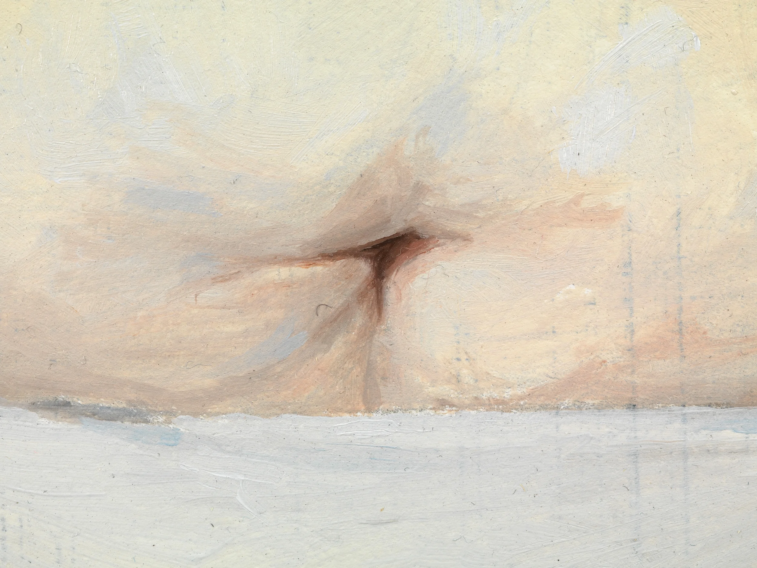 Artist: Jacob Hayes, Title: Mother, 11X12 Oil on Panel (detail)