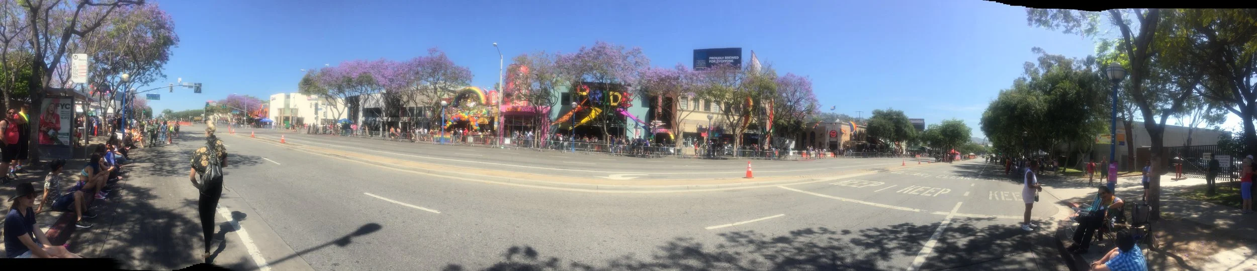 Before parades