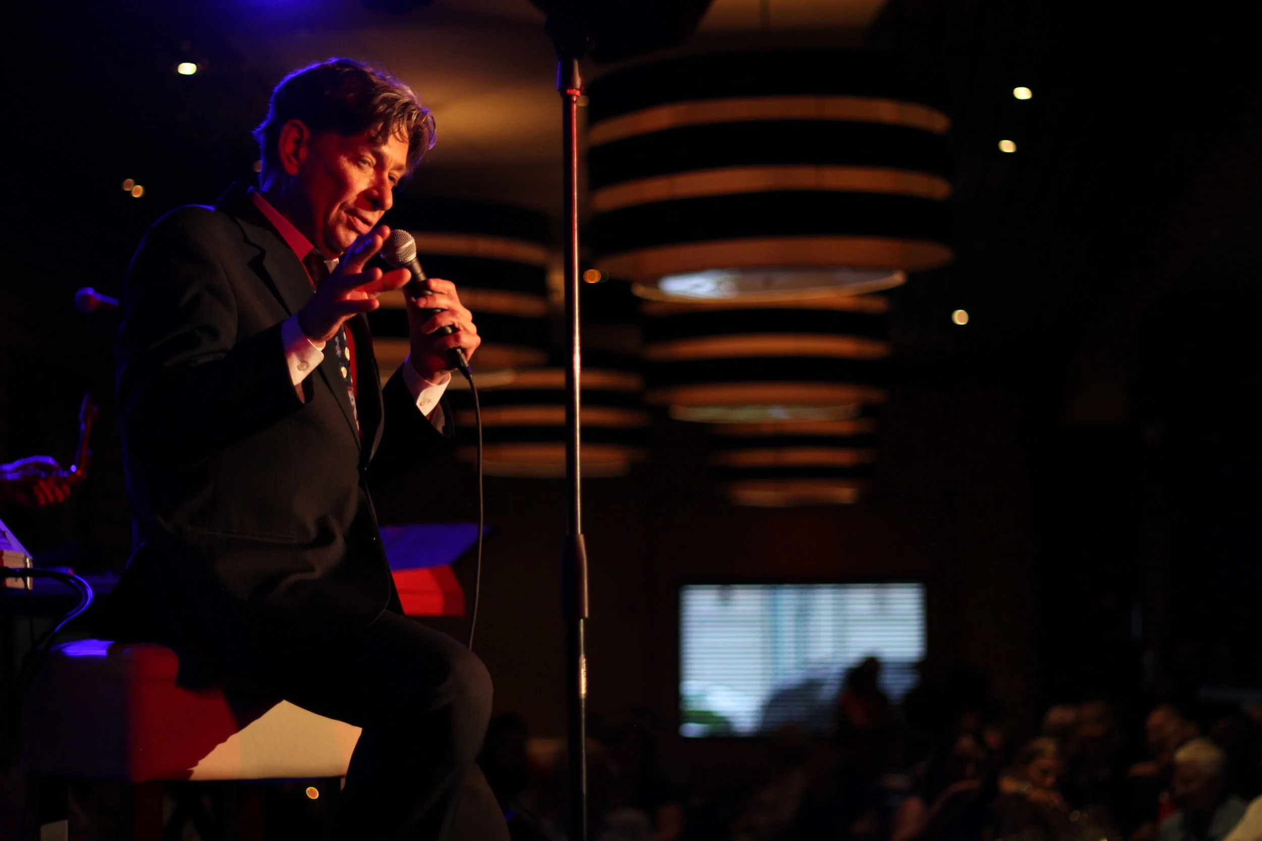 Filming with Bobby Caldwell - What You Won't Do for Love at Jazziz Nightlife