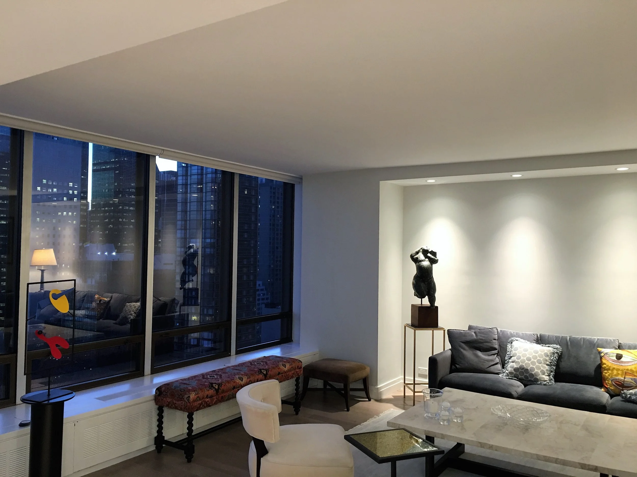  Our client possesses a discerning appreciation for artistic design. 