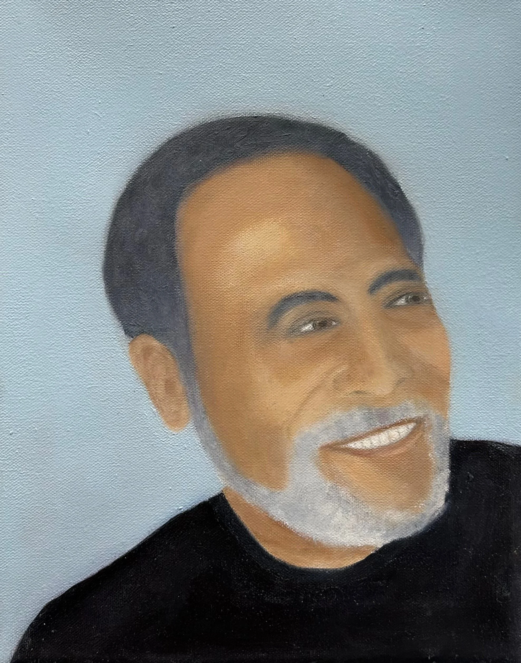  Oil on canvas, 14” h x 11” w, 2025 