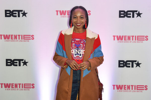  Actress Sheria Irving attends the "BET Twenties" produced by Lena Waithe Screening during the Sundance Film Festival on January 27, 2020 at Park City Live in Park City, Utah.  Source: Aaron J. Thornton/Getty Images&nbsp; 